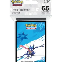 Accessories<Pokemon TCG: Greninja 65ct Deck Protectors - Miniature Marvels: Airplane Models & Painted Dice