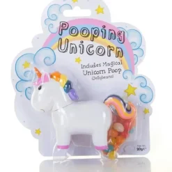Egpull<Pooping Unicorn - Dispenses Tasty Poop Candy Jelly Beans - Child Novelty Toy - Miniature Marvels: Airplane Models & Painted Dice