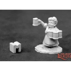 Miniature<Poppy Cloverlocks, Halfling Barmaid: Dark Heaven Legends RPR 03932 - Miniature Marvels: Airplane Models & Painted Dice
