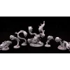 Miniature<Possessed Flaming Skulls - Miniature Marvels: Airplane Models & Painted Dice