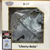 Airplane Model*Postage Stamp 5402-2 1:155 B-17G Flying Fortress 'Liberty Belle' - Miniature Marvels: Airplane Models & Painted Dice