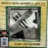 Airplane Model*Postage Stamp 5565 Fairey Swordfish - Miniature Marvels: Airplane Models & Painted Dice