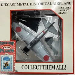 Airplane Model*Postage Stamp 5343 Mitsubishi A6M2B Zero - Miniature Marvels: Airplane Models & Painted Dice