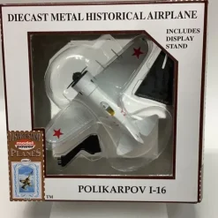 Airplane Model*Postage Stamp 5331-1 Polikarpov I-16 - Miniature Marvels: Airplane Models & Painted Dice