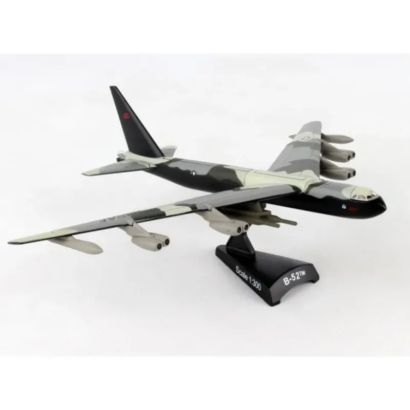 Airplane Model*Postage Stamp PS5391 1:300 B-52 Stratofortress - Miniature Marvels: Airplane Models & Painted Dice