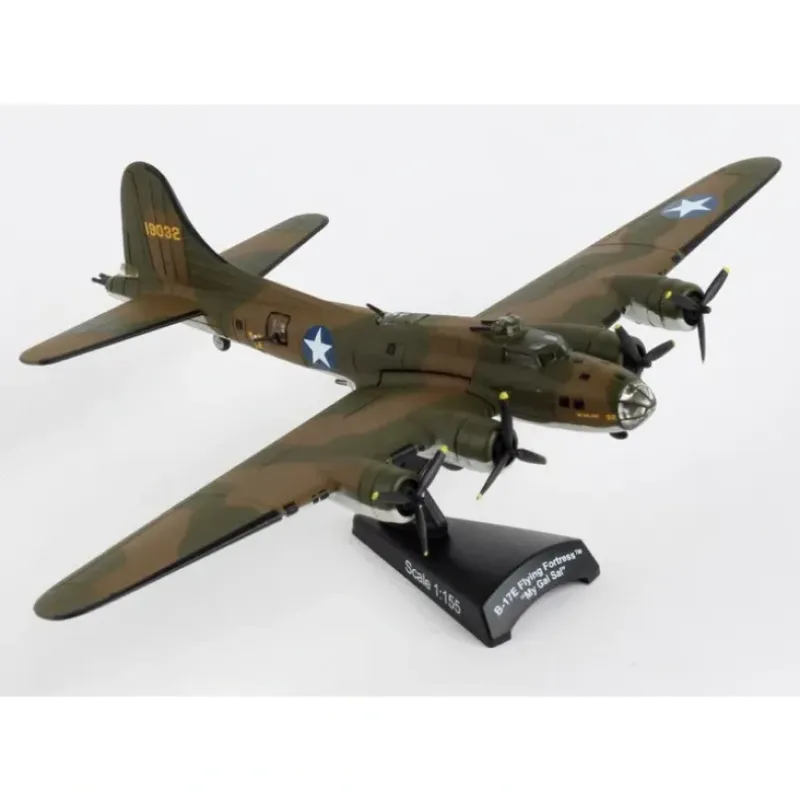 Airplane Model*Postage Stamp PS5413-1 1:155 B-17E Flying Fortress My Gal Sal - Miniature Marvels: Airplane Models & Painted Dice