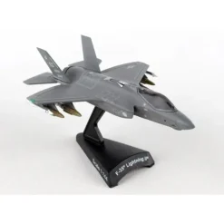 Airplane Model*Postage Stamp PS5602 1:144 F-35 Lightning II USAF - Miniature Marvels: Airplane Models & Painted Dice