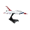 Airplane Model**Postage Stamp PS5399-2 1:126 F-16 Thunderbirds - Miniature Marvels: Airplane Models & Painted Dice