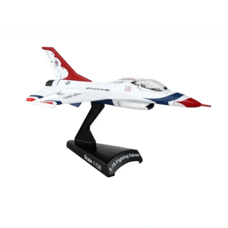 Airplane Model**Postage Stamp PS5399-2 1:126 F-16 Thunderbirds - Miniature Marvels: Airplane Models & Painted Dice