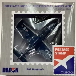 Airplane Model*Postage Stamp PS5393-2 1:100 F9F Panther - Miniature Marvels: Airplane Models & Painted Dice