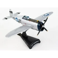 Airplane Model*Postage Stamp PS5359-4 1:100 P-47 Thunderbolt - Miniature Marvels: Airplane Models & Painted Dice