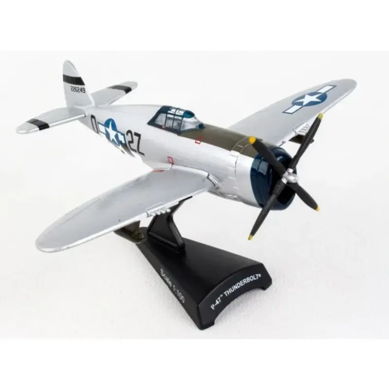 Airplane Model*Postage Stamp PS5359-4 1:100 P-47 Thunderbolt - Miniature Marvels: Airplane Models & Painted Dice