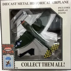 Airplane Model*Postage Stamp PS5359-2 1:100 P-47 Thunderbolt - Miniature Marvels: Airplane Models & Painted Dice