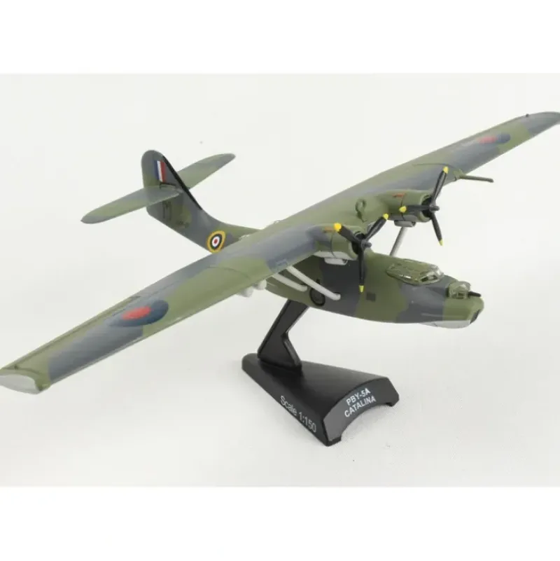 Airplane Model**Postage Stamp PS5556-5 1:150 PBY-5A Catalina - Miniature Marvels: Airplane Models & Painted Dice