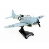 Airplane Model*Postage Stamp PS5563-1 1:87 SBD-3 Dauntless US Navy - Miniature Marvels: Airplane Models & Painted Dice