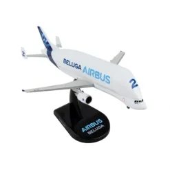 Airplane Model*Postage Stamp PS5822-1 Airbus house A300-600ST 1/400 Beluga #2 - Miniature Marvels: Airplane Models & Painted Dice