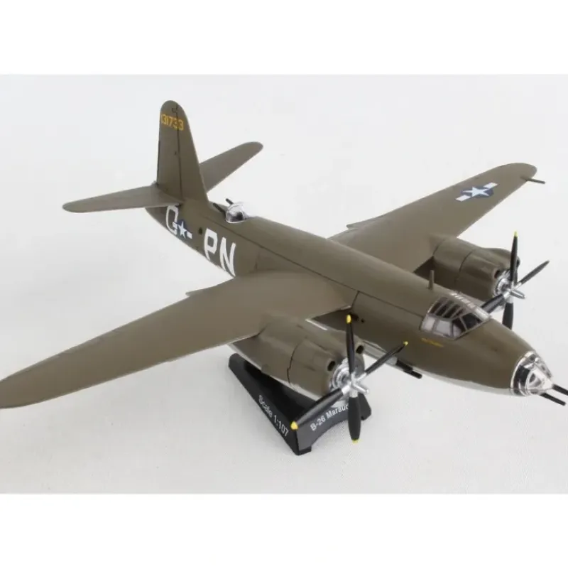 Airplane Model**Postage Stamp PS5562-2 B-26 Marauder 'Flak Bait' 1:107 - Miniature Marvels: Airplane Models & Painted Dice