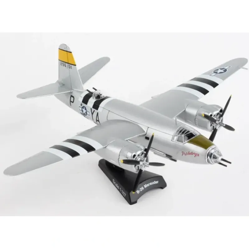 Airplane Model*Postage Stamp PS5562-3 B-26 Marauder 'Perkatory II' 1:107 - Miniature Marvels: Airplane Models & Painted Dice