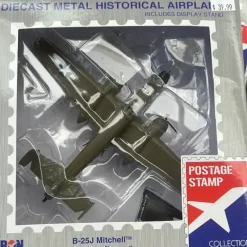 Airplane Model*POSTAGE STAMP PS5403-3 B-25J MITCHELL BETTY'S DREAM 1/100 - Miniature Marvels: Airplane Models & Painted Dice