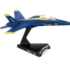 Airplane Model*Postage Stamp PS5338-1 F/A-18C Hornet Blue Angels - Miniature Marvels: Airplane Models & Painted Dice
