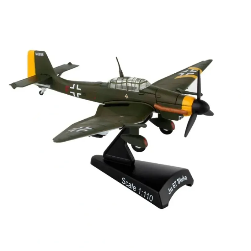 Airplane Model*POSTAGE STAMP PS5339-4 JU87 STUKA 1/110 - Miniature Marvels: Airplane Models & Painted Dice