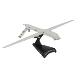 Airplane Model*Postage stamp PS5567 MQ-1 Predator UAV USAF 1:87 - Miniature Marvels: Airplane Models & Painted Dice