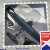 Airplane Model*POSTAGE STAMP PS5556-4 PBY5 USN CATALINA 1/150 - Miniature Marvels: Airplane Models & Painted Dice
