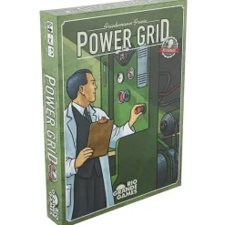 Board Game<Power Grid: Recharged RGG 559 - Miniature Marvels: Airplane Models & Painted Dice