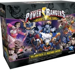 Board Game<Power Rangers - Heroes of the Grid: Villain Pack #2 - Machine Empire Expansion RGS 02132 - Miniature Marvels: Airplane Models & Painted Dice