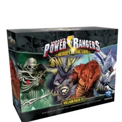 Board Game<Power Rangers - Heroes of the Grid: Villian Pack #1 RGS 00866 - Miniature Marvels: Airplane Models & Painted Dice