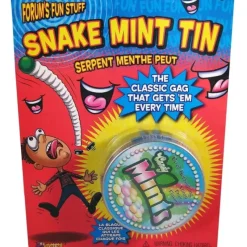 Egpull<PRANK SNAKE CANDY MINT TIN - Funny Jumping Spring - GaG Joke Prank Novelty Toy - Miniature Marvels: Airplane Models & Painted Dice