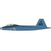 Airplane Model*Pre Order Hobby Master HA2830 1:72 F-22 "Sea Camouflage" 37-8322, 3rd SQ, JASDF (pseudo scheme) (with 8 x AAM-3 under the wings) - Miniature Marvels: Airplane Models & Painted Dice