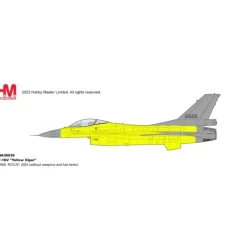 Airplane Model*Pre Order Hobby Master HA38036 1:72 F-16V "Yellow Viper" 6666, ROCAF, 2023 (with 2 x AIM-9x, 1 x middle fuel tank) - Miniature Marvels: Airplane Models & Painted Dice