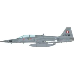 Airplane Model*Pre Order Hobby Master HA3380 1:72 F-5F Tiger II J-3206, Staffel 6, Swiss Air Force - Miniature Marvels: Airplane Models & Painted Dice