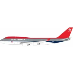 Airplane Model*Pre-Order B-Models B-744-6661:200 Northwest Airlines Boeing 747-451N666US - Miniature Marvels: Airplane Models & Painted Dice