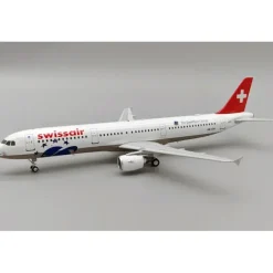 Airplane Model*Pre-Order B-Models B-321-IOH 1:200 Swissair Airbus A321-111 HB-IOH - Miniature Marvels: Airplane Models & Painted Dice