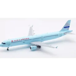 Airplane Model*Pre-Order B-Models B-321-IUB 1:200 Air Canada Airbus A321 C-GIUB (Ice Blue Livery With 70th Anniversary Tail) - Miniature Marvels: Airplane Models & Painted Dice