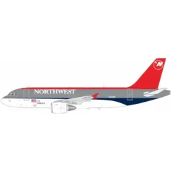 Airplane Model*Pre-Order B-Models B-319-NE-301 1:200 Northwest Airlines Airbus A319-114 N301NB - Miniature Marvels: Airplane Models & Painted Dice