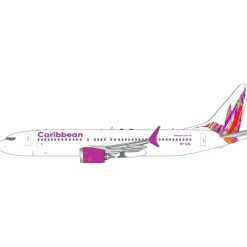 Airplane Model*Pre-Order Gemini Jets GJBWA2121 1:400 Caribbean Airlines Boeing 737 MAX 8 - Miniature Marvels: Airplane Models & Painted Dice