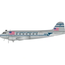 Airplane Model*Pre-Order Gemini Jets G2PAA397 1:200 Pan American Airways System DC-3C NC33611 (polished) - Miniature Marvels: Airplane Models & Painted Dice