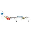 Airplane Model*Pre-Order Herpa Wings 573245 1:200 Finnaviation Saab 340 Santa OH-FAH - Miniature Marvels: Airplane Models & Painted Dice