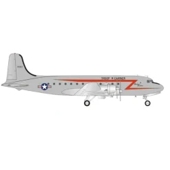 Airplane Model*Pre-Order Herpa Wings 573177 1:200 USAF C-54 Skymaster Douglas Rosienbomber 44-9063 - Miniature Marvels: Airplane Models & Painted Dice