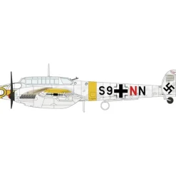 Airplane Model*Pre-Order Hobby Master HA1816 1:72 Bf 110E "S9+NN" flown by Lt. Herbert Kutscha, 5./ZG 1, Soviet Union, 1942 - Miniature Marvels: Airplane Models & Painted Dice