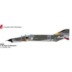Airplane Model*Pre-Order Hobby Master HA19099 1:72 F-4F "50 Years of Phantom" 37+14, Luftwaffe, 2008 - Miniature Marvels: Airplane Models & Painted Dice