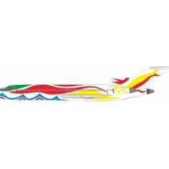 Airplane Model*Pre-Order Inflight IF722BN0924 1:200 Boeing 727-291 Calder Mexico Livery N407BN - Miniature Marvels: Airplane Models & Painted Dice