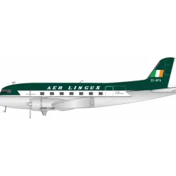 Airplane Model*Pre-Order InFlight200 IFDC3EI0224 Aer Lingus DC-3 EI-AFA - Miniature Marvels: Airplane Models & Painted Dice