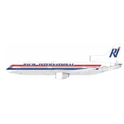 Airplane Model*Pre-Order Inflight IF1011JN0424 1:200 Rich International Airways Lockheed L-1011-385-1 TriStar 1 N302MB - Miniature Marvels: Airplane Models & Painted Dice