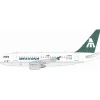 Airplane Model*Pre-Order Inflight IF318MX0824 1:200 Mexicana Airbus A318-111 XA-UBQ - Miniature Marvels: Airplane Models & Painted Dice