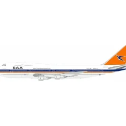 Airplane Model*Pre-Order InFlight200 IF743SA0424P South African Airways Boeing 747-344 ZS-SAT Polished - Miniature Marvels: Airplane Models & Painted Dice
