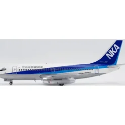 Airplane Model*Pre-Order JC Wings EW2732007 1:200 Nihon Kinkyori Airways Boeing 737-200 "Polished" Reg: JA8413 - Miniature Marvels: Airplane Models & Painted Dice